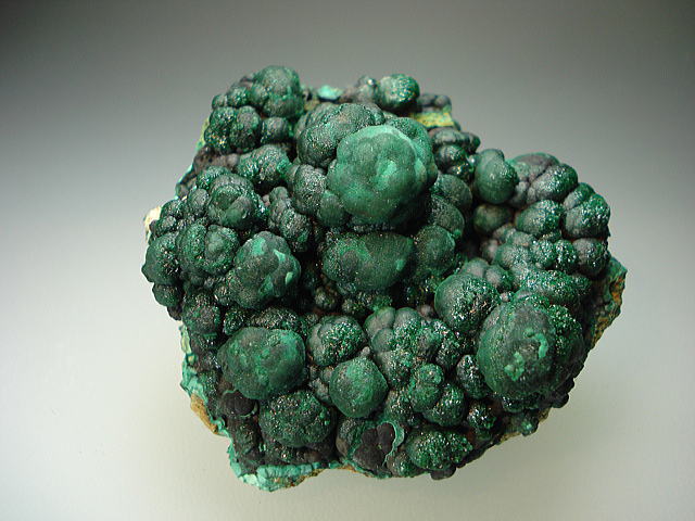 Malachite/Heterogenite　孔雀石　ヘテロゲン鉱