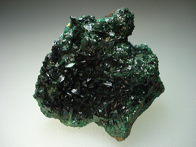Malachite crystals　孔雀石結晶